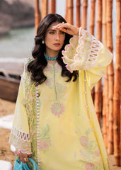 Amani (A) | 3PC Unstitched Lawn Siraa By Sadaf Fawad Khan