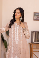 MS-627 | 3PC Unstitched Embroidered Banarsi Lawn Missouri By Johra