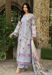3-PC Unstitched Digital Printed Lawn Signature By Elaf | ARIANA