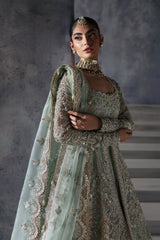 Livia | 3 Pc Unstitched Suit Festive Embroidered Brides Edit'24 By Afrozeh
