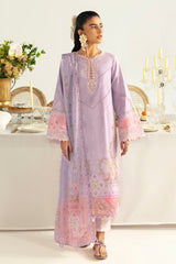 PQ-05 Isla | 3Pc Unstitched Lawn Suit Digital Printed Q Prints By Qalamakar