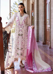 3-PC Unstitched Embroidered Lawn Bloom By Saira Shakira | ZERENE 1-A