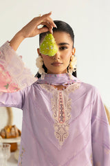 PQ-05 Isla | 3Pc Unstitched Lawn Suit Digital Printed Q Prints By Qalamakar