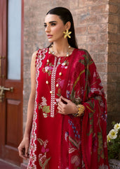 3-PC Unstitched Embroidered Lawn Bloom By Saira Shakira | SAUVAGE 6-A