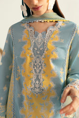 PQ-06 Elva | 3Pc Unstitched Lawn Suit Digital Printed Q Prints By Qalamakar
