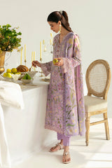 PQ-04 Nami | 3Pc Unstitched Lawn Suit Digital Printed Q Prints By Qalamakar