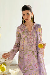PQ-04 Nami | 3Pc Unstitched Lawn Suit Digital Printed Q Prints By Qalamakar
