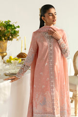 PQ-02 Aroha | 3Pc Unstitched Lawn Suit Digital Printed Q Prints By Qalamakar