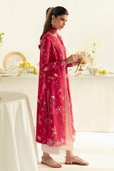 PQ-08 Kiara | 3Pc Unstitched Lawn Suit Digital Printed Q Prints By Qalamakar