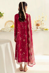 PQ-08 Kiara | 3Pc Unstitched Lawn Suit Digital Printed Q Prints By Qalamakar