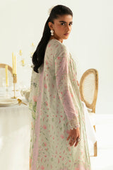 PQ-07 Lira | 3Pc Unstitched Lawn Suit Digital Printed Q Prints By Qalamakar