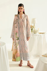 PQ-07 Jane | 3Pc Unstitched Lawn Suit Digital Printed Q Prints By Qalamakar