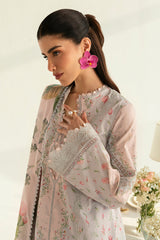 PQ-07 Jane | 3Pc Unstitched Lawn Suit Digital Printed Q Prints By Qalamakar