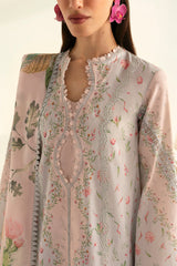 PQ-07 Jane | 3Pc Unstitched Lawn Suit Digital Printed Q Prints By Qalamakar