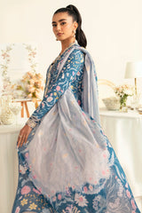 PQ-04 Rhea | 3Pc Unstitched Lawn Suit Digital Printed Q Prints By Qalamakar
