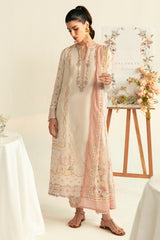 PQ-01 Nena | 3Pc Unstitched Lawn Suit Digital Printed Q Prints By Qalamakar