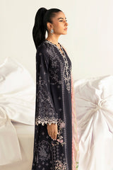 PQ-09 Nora | 3Pc Unstitched Lawn Suit Digital Printed Q Prints By Qalamakar