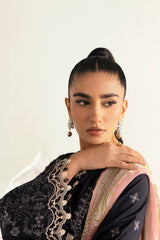 PQ-09 Nora | 3Pc Unstitched Lawn Suit Digital Printed Q Prints By Qalamakar