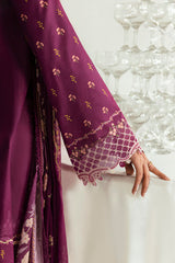 PQ-01 Miya | 3Pc Unstitched Lawn Suit Digital Printed Q Prints By Qalamakar