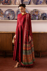 3-PC Unstitched Embroidered Lawn Shahkaar By Jazmin | D-06