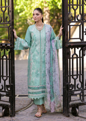 3-PC Unstitched Embroidered Lawn Bloom By Saira Shakira | CHLOE 3-B