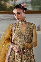 3-PC Organza Embroidered Hand Embolished By Akbar Aslam | Amoria