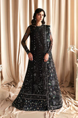 3Pc Sharara Suit – Sequins Embroidered Net Unstitched KAVISH By Zarif