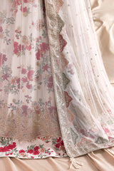 Sequins Embroidered Net Unstitched Lehenga CHASHNI By Zarif