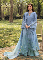 3-PC Unstitched Embroidered Luxury Lawn By Crimson | D1 A