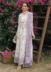3-PC Unstitched Embroidered Luxury Lawn By Crimson | D5 B