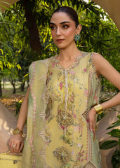 3-PC Unstitched Embroidered Luxury Lawn By Crimson | D4 A