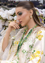 3-PC Unstitched Embroidered Lawn Flow By Crimson | D4A