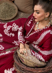 3-PC Unstitched Embroidered Luxury Lawn By Crimson | D6 A