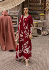 3-PC Unstitched Embroidered Luxury Lawn By Crimson | D6 A