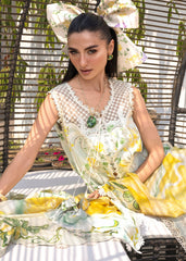 3-PC Unstitched Embroidered Lawn Flow By Crimson | D4B