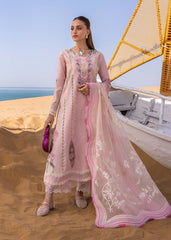 Unstitched 3-PC Printed Lawn With Silk Dupatta By Crimson | D2 B
