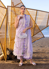 Unstitched 3-PC Printed Lawn With Silk Dupatta By Crimson | D7 A