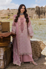 3-PC Unstitched Premium Embroidered Lawn By Rang Rasiya | AYSEL