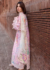 3-PC Unstitched Embroidered Lawn Flow By Crimson | D6A