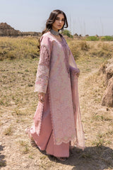 3-PC Unstitched Premium Embroidered Lawn By Rang Rasiya | AYSEL