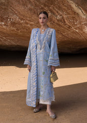 Unstitched 3-PC Printed Lawn With Silk Dupatta By Crimson | D7 B