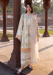 3-PC Unstitched Embroidered Lawn Flow By Crimson | D9A