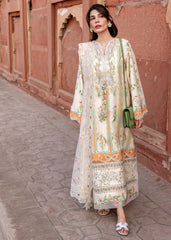 3-PC Unstitched Embroidered Lawn Flow By Crimson | D9A