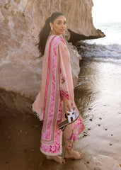Unstitched 3-PC Printed Lawn With Silk Dupatta By Crimson | D6 B