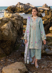 Unstitched 3-PC Printed Lawn With Silk Dupatta By Crimson | D6 A