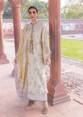 3-PC Unstitched Embroidered Lawn Flow By Crimson | D7A