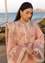 Unstitched 3-PC Printed Lawn With Silk Dupatta By Crimson | D8 A