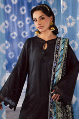 3-PC Unstitched Embroidered Chikankari By Nureh | NE-209