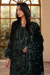 NE-125 | 3Pc Luxury Unstitched Velvet Shawl Collection Exclusive By Nureh