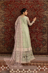 D-02 Moon Mist | 3PC Unstitched Suit Luxury Chiffon Dilkash By Lavish Premium